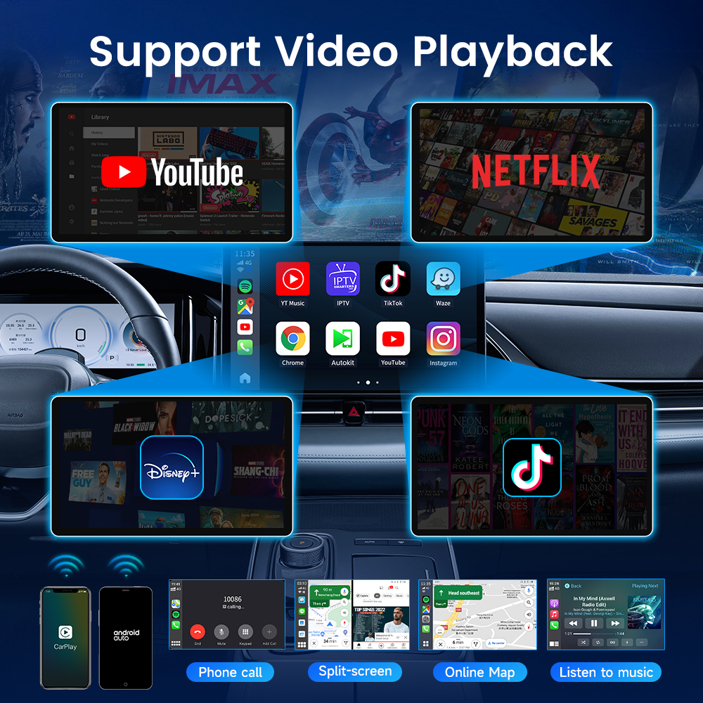 Carlinkit CarPlay Ai TV Box An - Smart Home Tv avaliação e preço