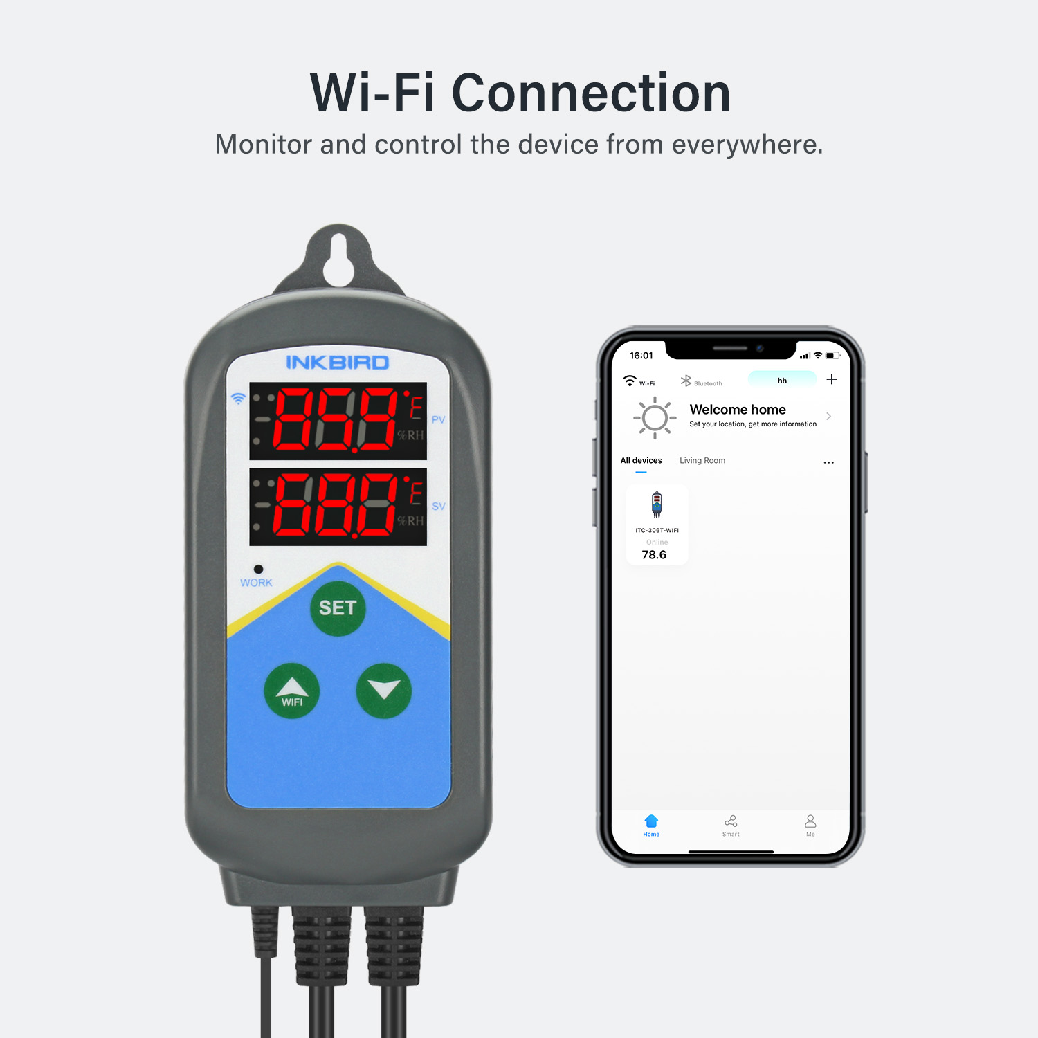 Inkbird wifi termorregulador I - Smart Home Thermostat avaliação e preço