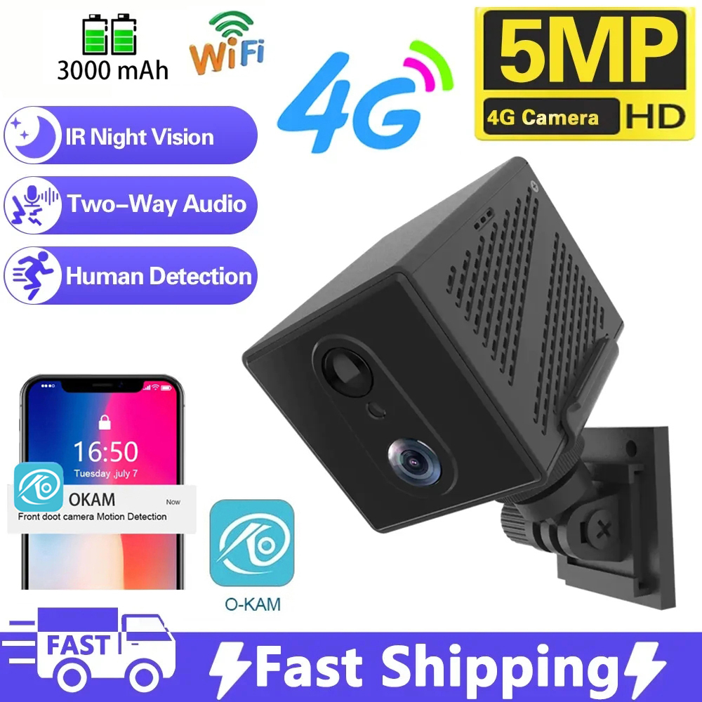 64gb 4g cartão sim mini câmera - Smart Home Battery Camera Ezviz avaliação e preço