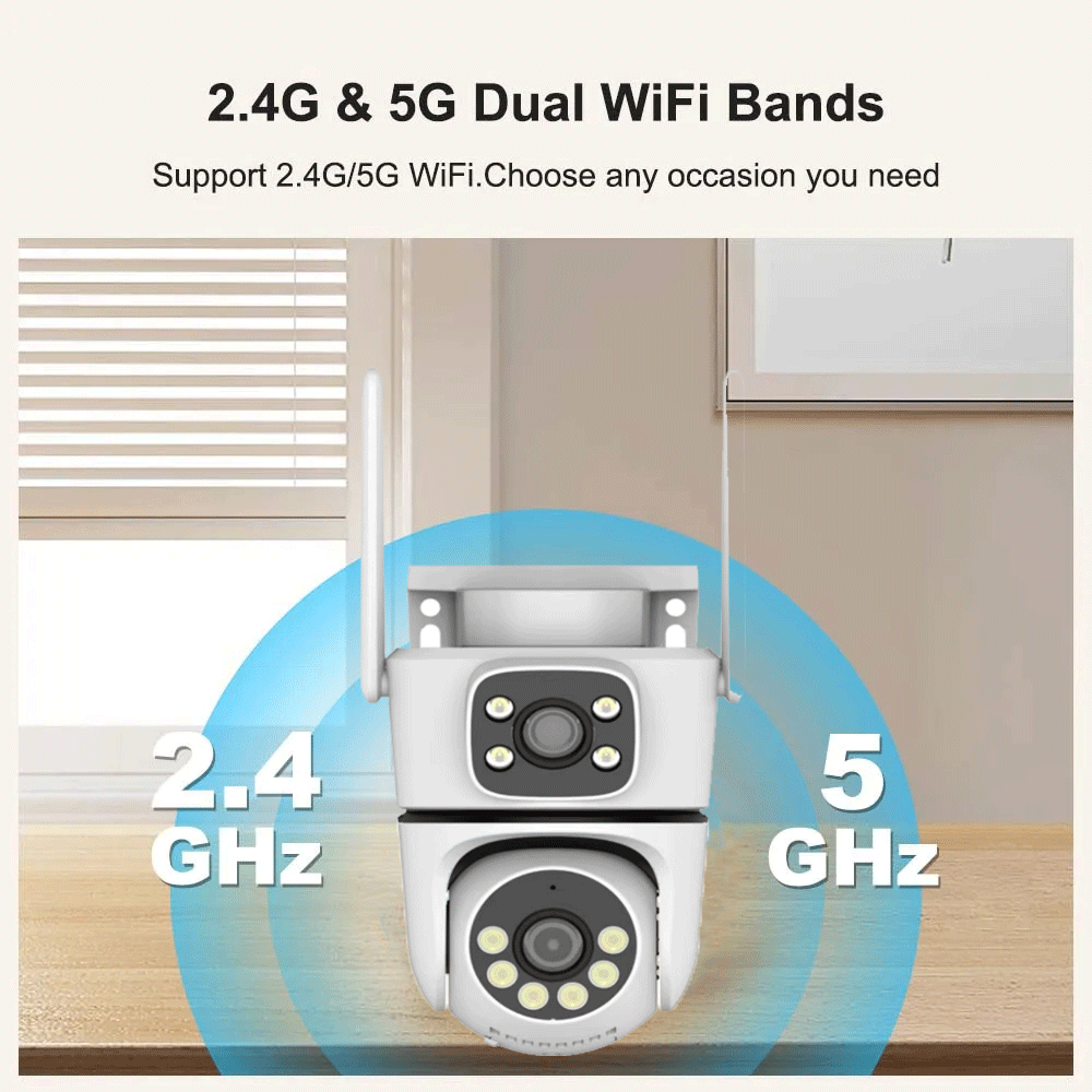 10mp tuya 5g wifi câmera ptz 4 - Smart Home Battery Camera Ezviz avaliação e preço
