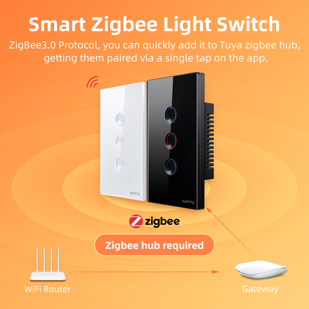AVATTO Interruptor de Luz Inte - Smart Home Remote avaliação e preço