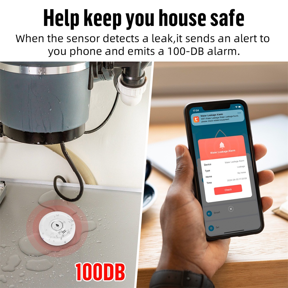 Fuers detector de vazamento de - Smart Home Security System avaliação e preço