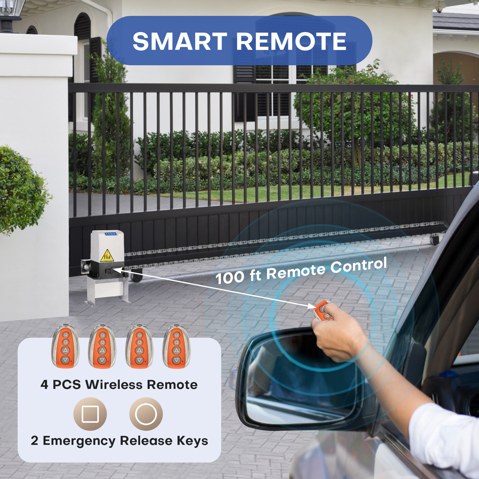 Kit Abridor de Portão Deslizan - Smart Home Demo Kit avaliação e preço