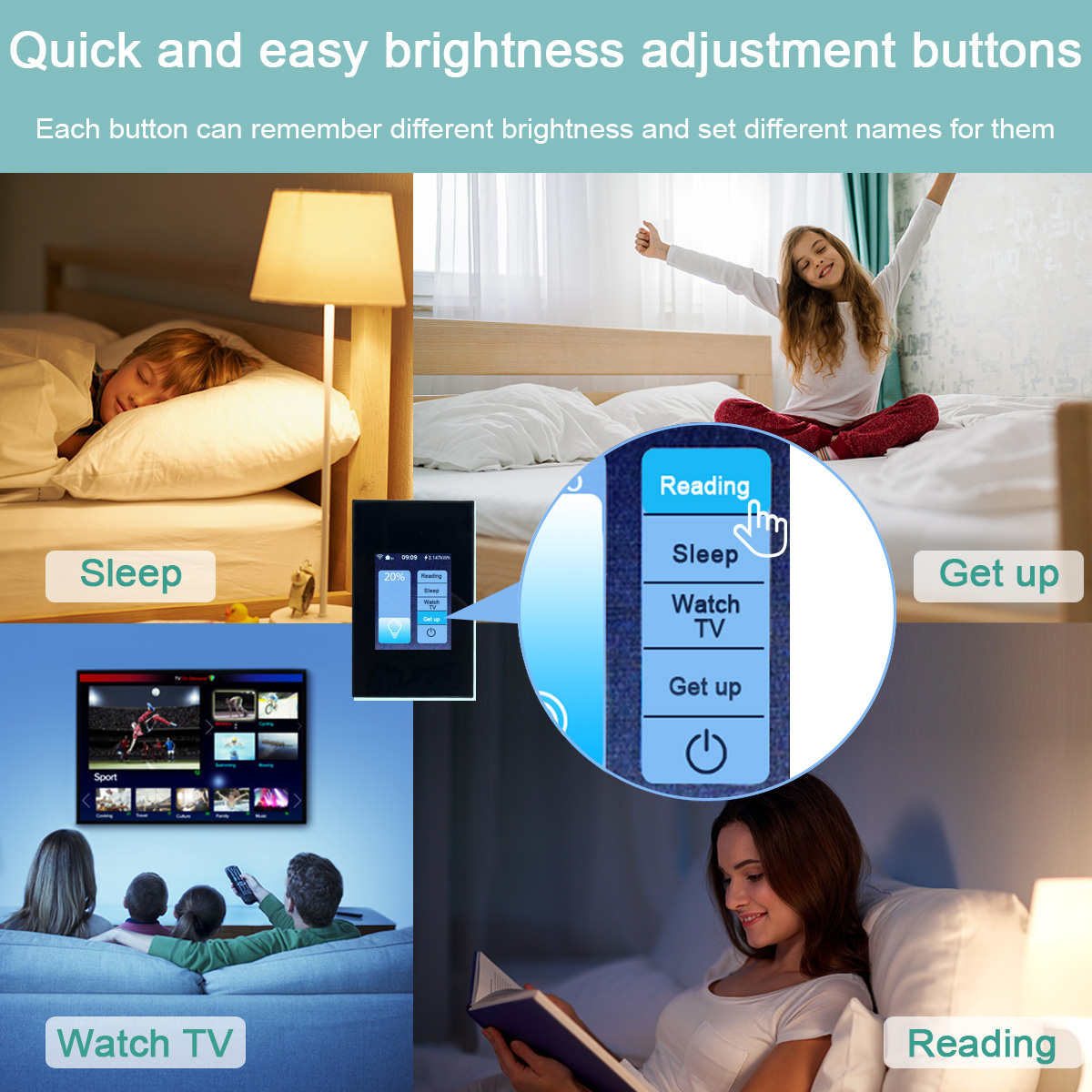 Lanbon interruptor 8 homekit 5 - Smart Home Control Panel avaliação e preço