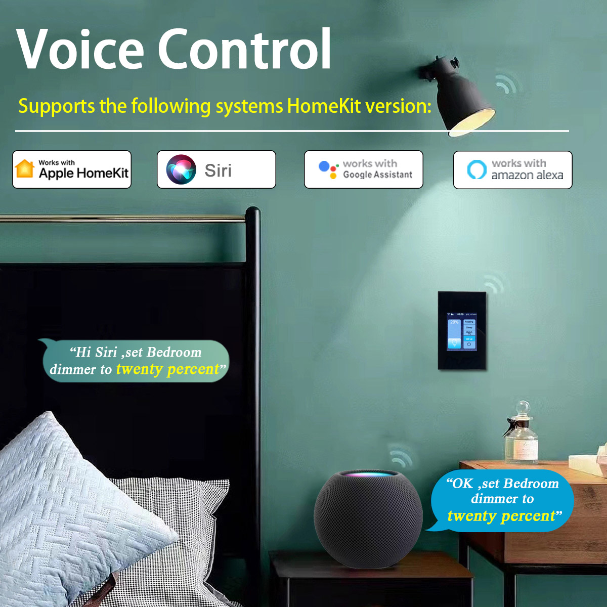 Lanbon interruptor 8 homekit 5 - Smart Home Control Panel avaliação e preço