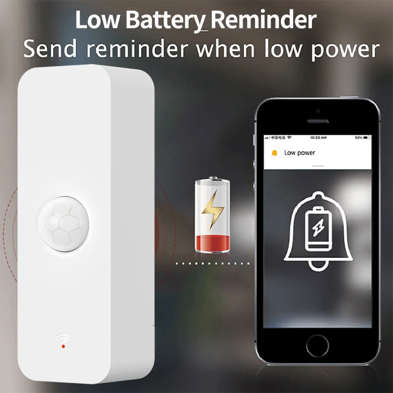 Tuya-Zigbee Sensor de Moviment - Smart Home Ir avaliação e preço