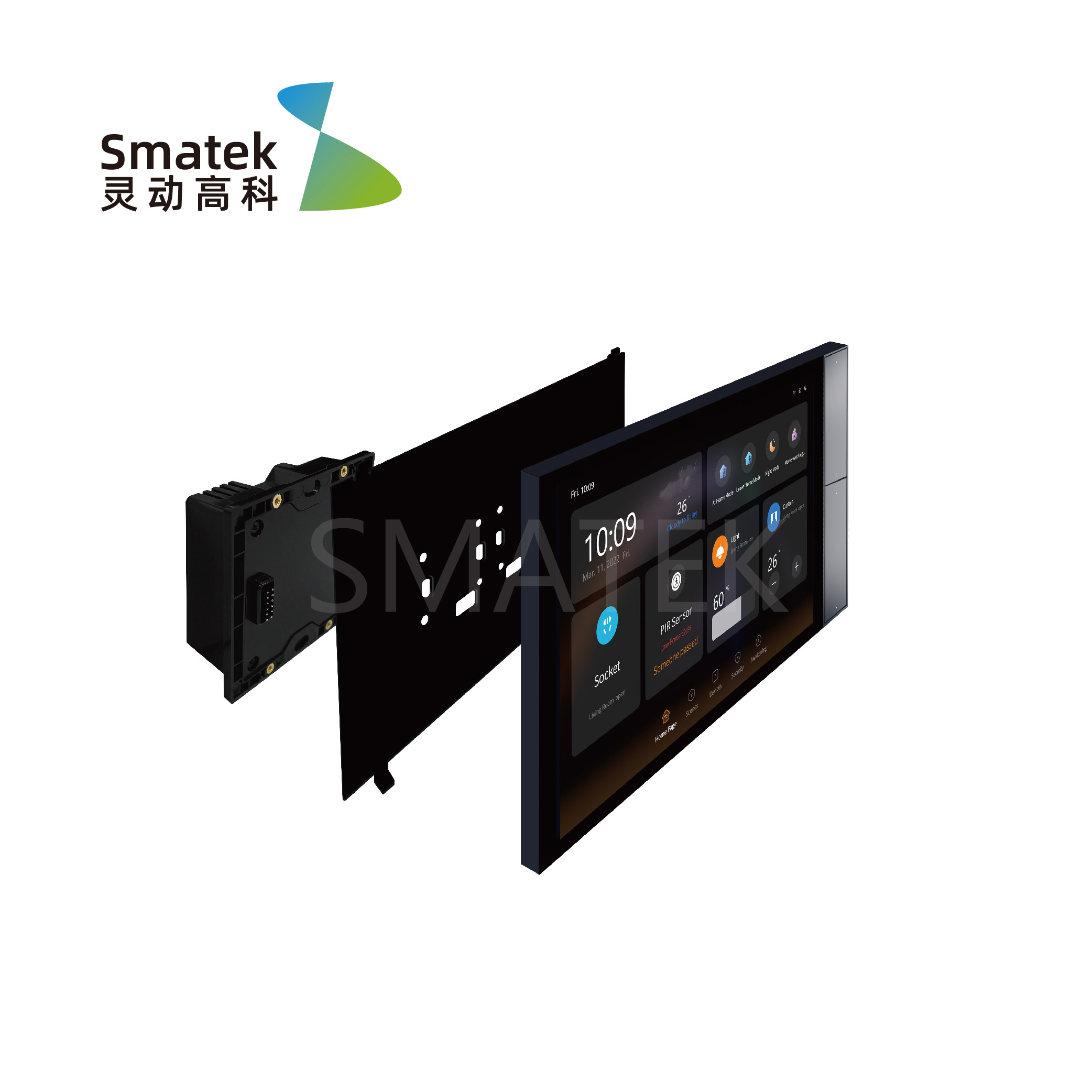 Novo Painel de Controle de Aut - Smart Home Control Panel avaliação e preço