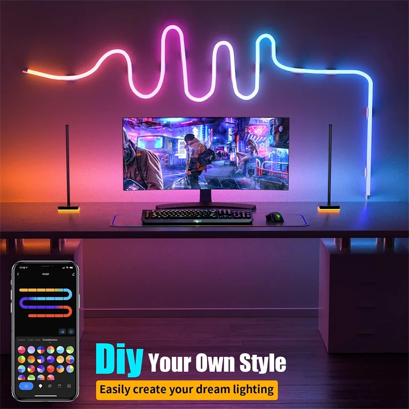 TUYA Neon LED Strip RGBIC Flex - Smart Home Yellow avaliação e preço