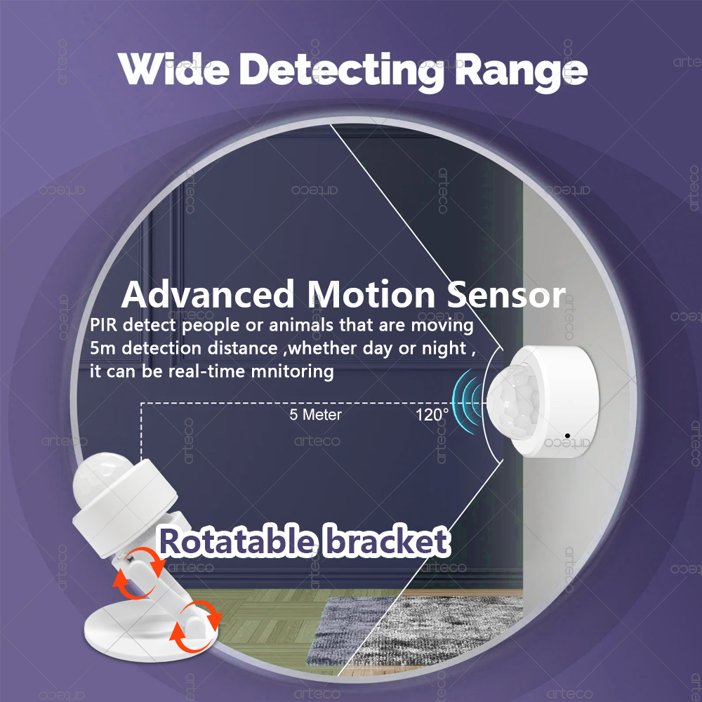 Sensor de Movimento PIR Mini Z - Smart Home Zigbee Gateway avaliação e preço