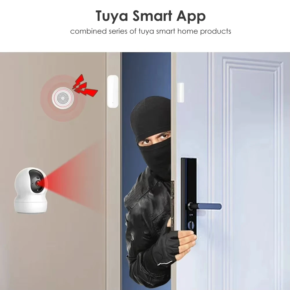 Tuya zigbee/wifi sensor magnét - Smart Home Zigbee Gateway avaliação e preço