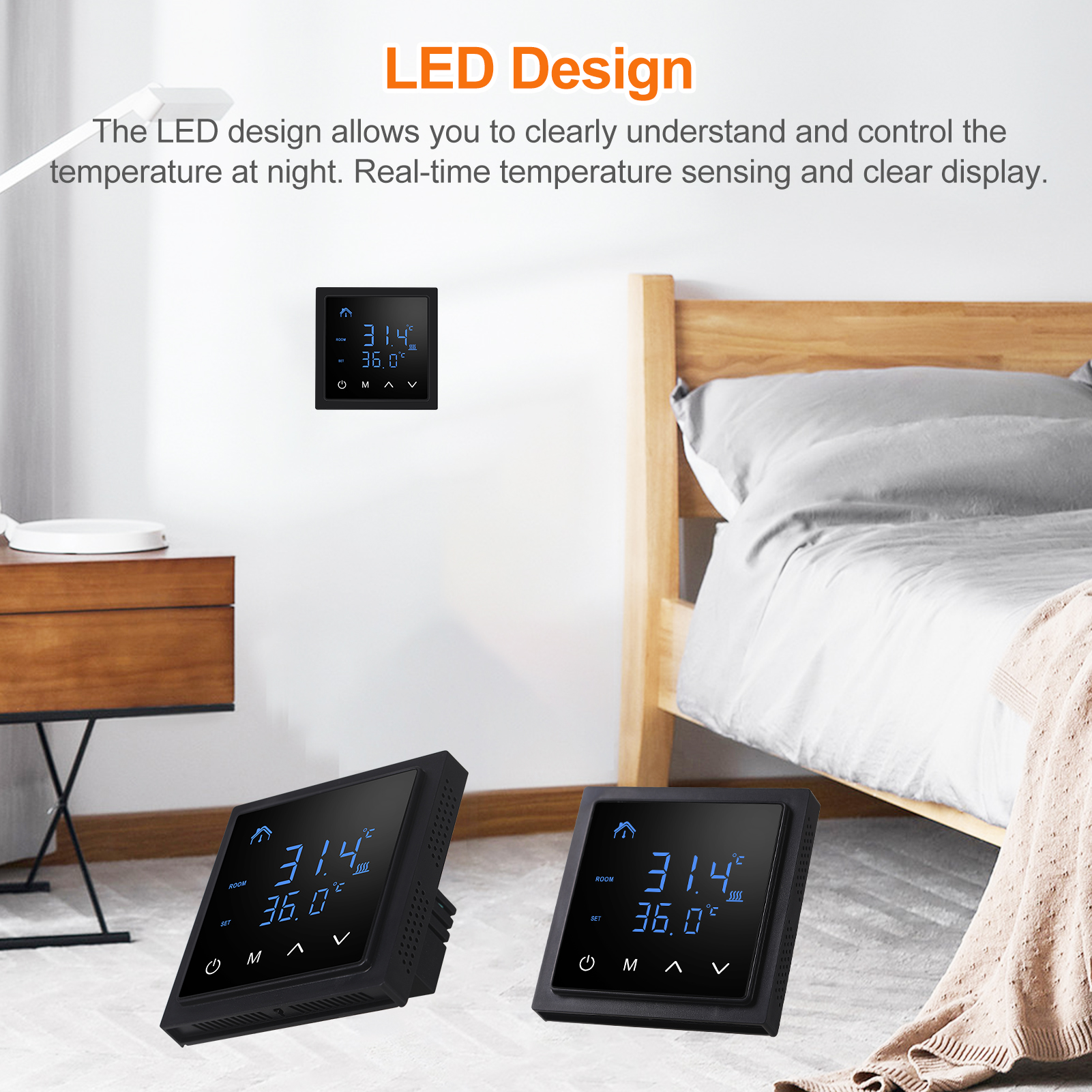 Termostato inteligente 16a con - Smart Home Thermostat avaliação e preço