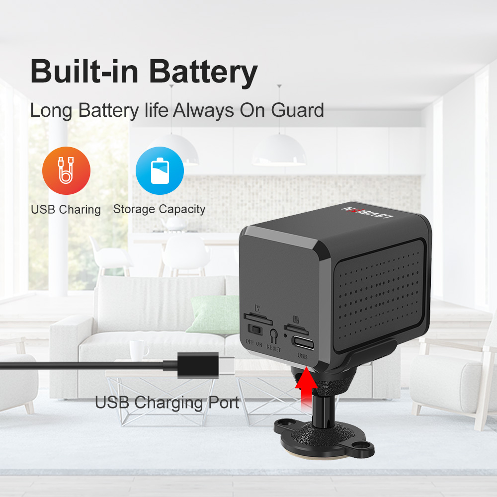 LS VISION Mini Câmera 4G Sim C - Smart Home Battery Camera Ezviz avaliação e preço