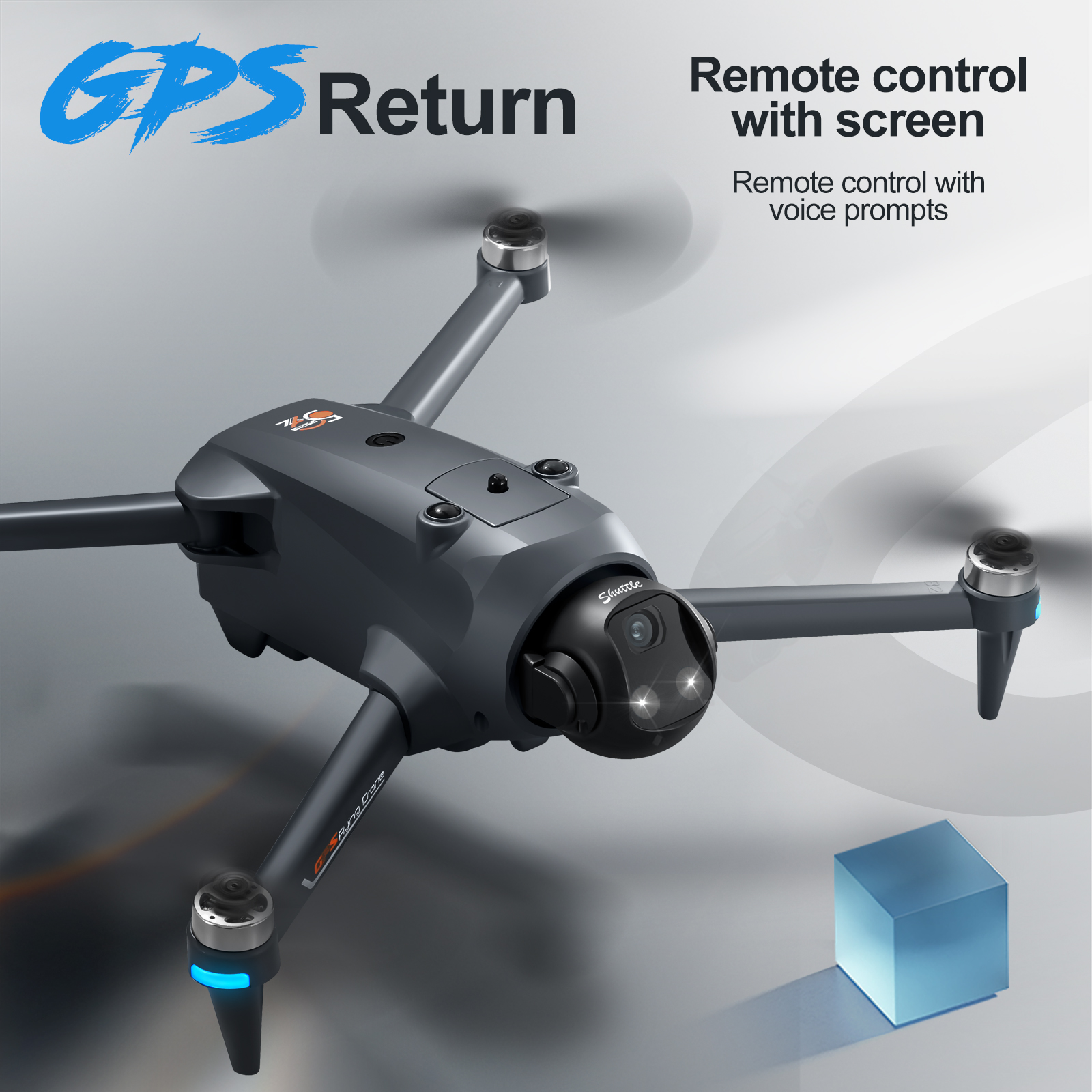 Drone Quadcopter FPV GPS YL059 - Wifi Led Dimmer avaliação e preço