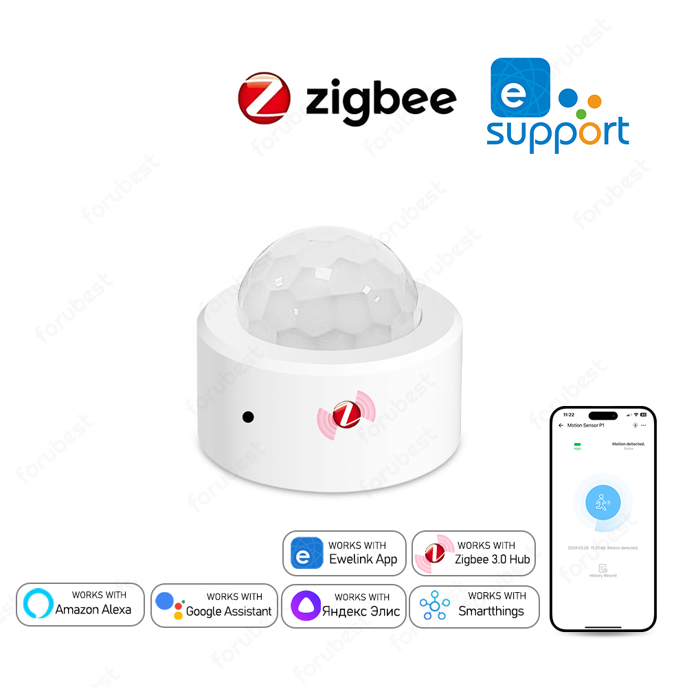 Zigbee 3.0 sensor de movimento - Smart Home Hub avaliação e preço