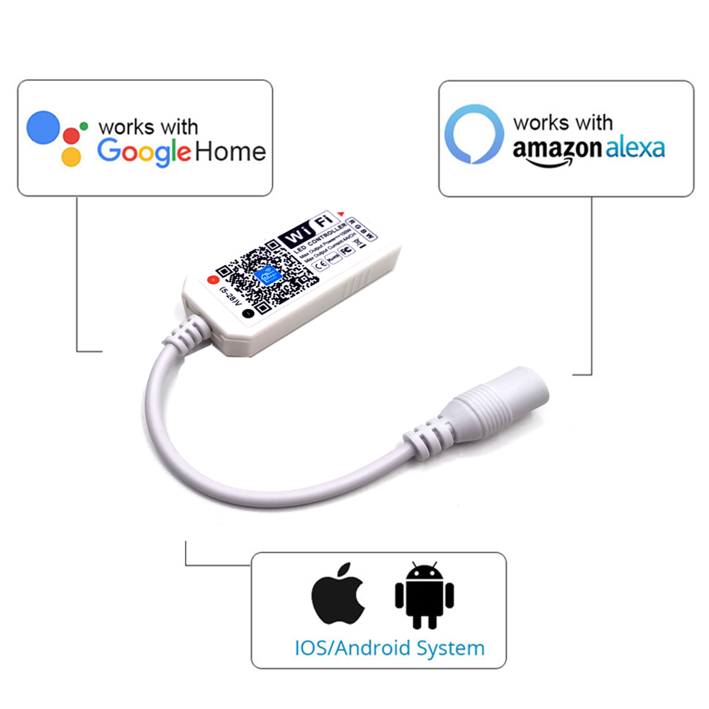 Magic Home-Controlador Wi-Fi s - Wifi Led Dimmer avaliação e preço