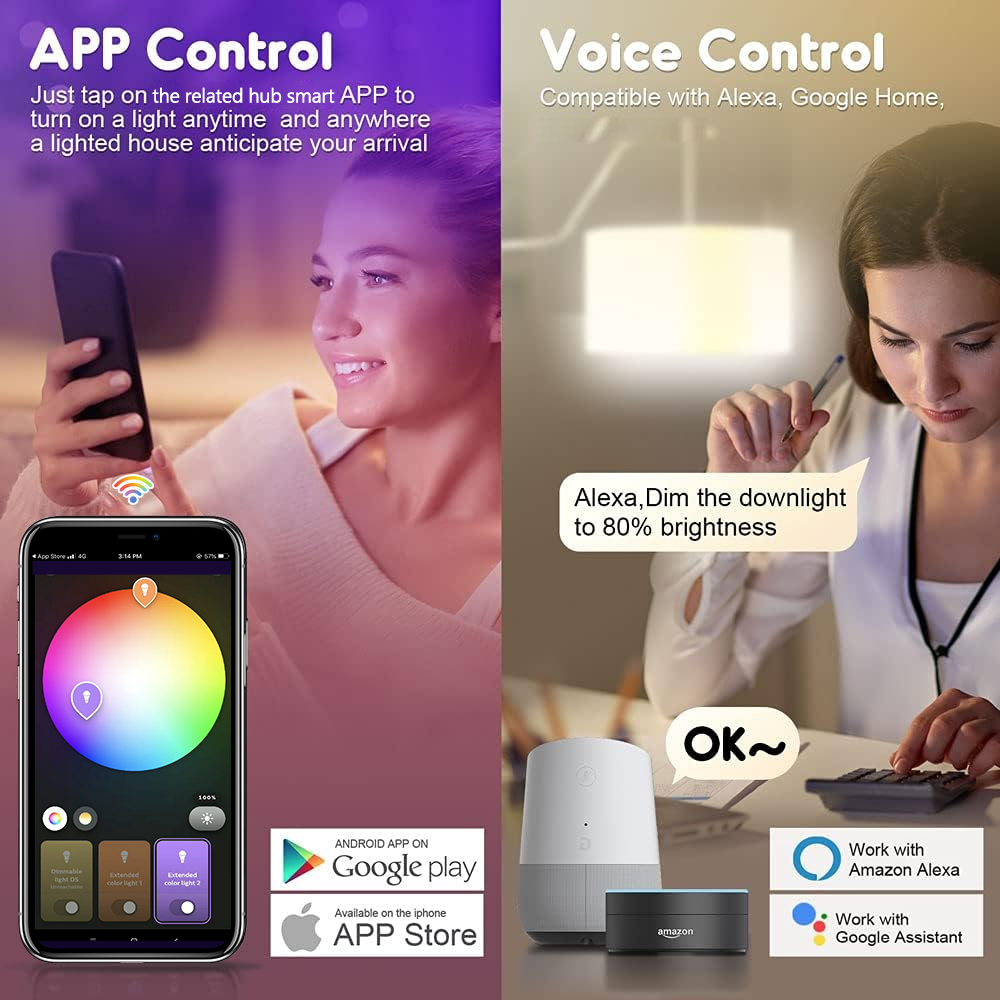 15w 18w e27 zigbee lâmpadas in - Smart Home Yellow avaliação e preço