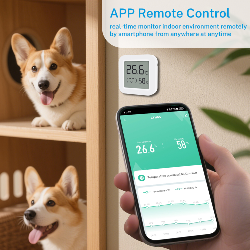 Sensor de Temperatura e Umidad - Smart Home Hub avaliação e preço