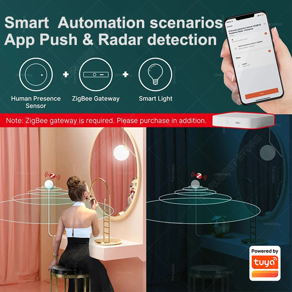 Zigbee wifi mmwave presença hu - Smart Home Hub avaliação e preço