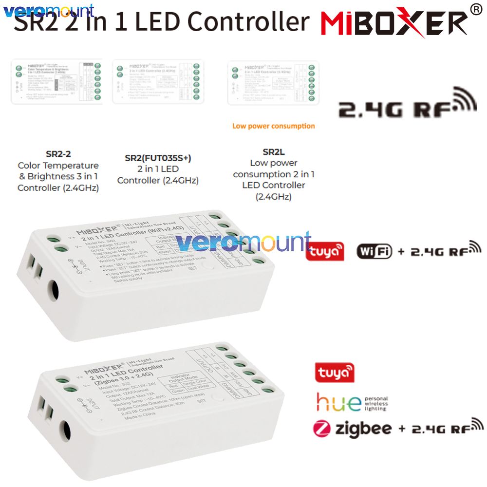 Controlador LED MiBoxer SR2 2. - Wifi Led Dimmer avaliação e preço