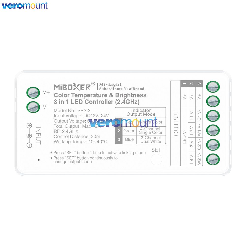 Controlador LED MiBoxer SR2 2. - Wifi Led Dimmer avaliação e preço