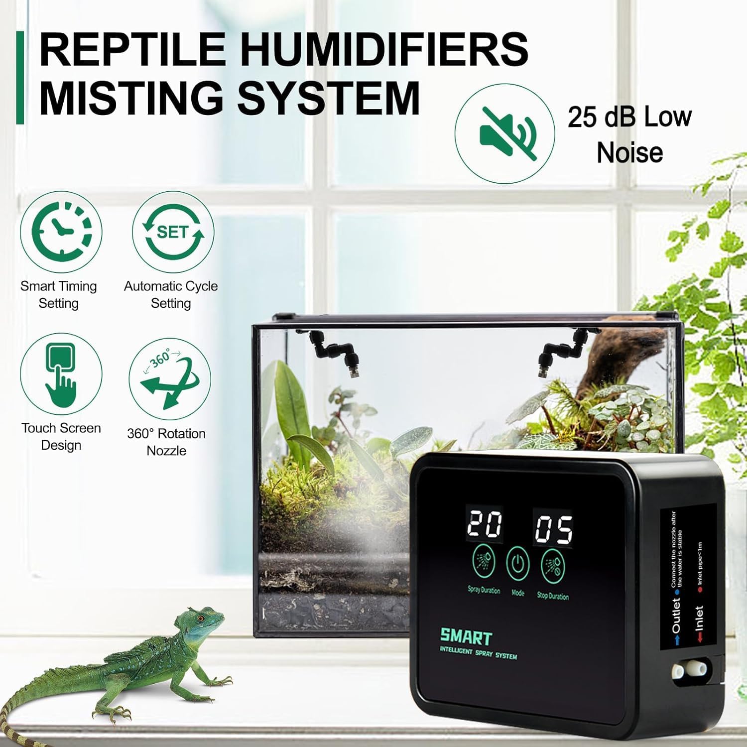 Umidificadores para Répteis: S - Smart Humidifier avaliação e preço