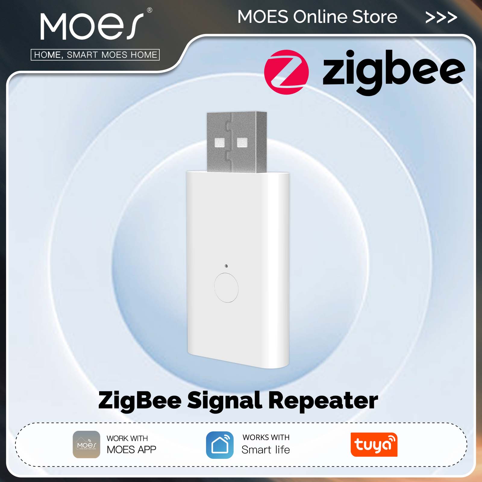 MOES Tuya ZigBee3.0 Amplificad - Smart Home Zigbee Gateway avaliação e preço
