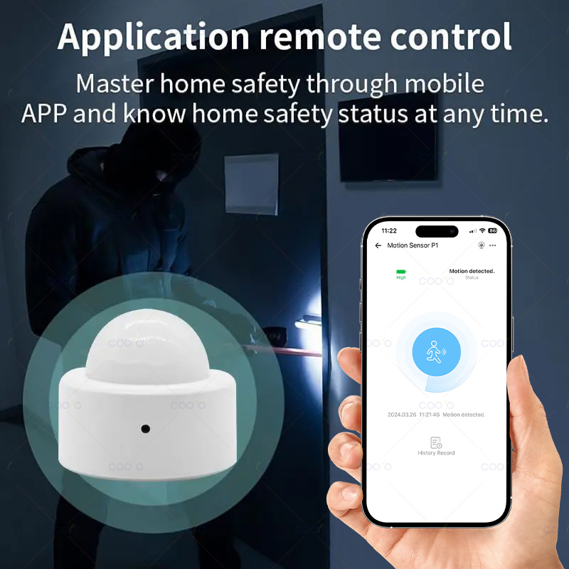 Zigbee-Mini PIR Motion Sensor, - Smart Home Zigbee Gateway avaliação e preço