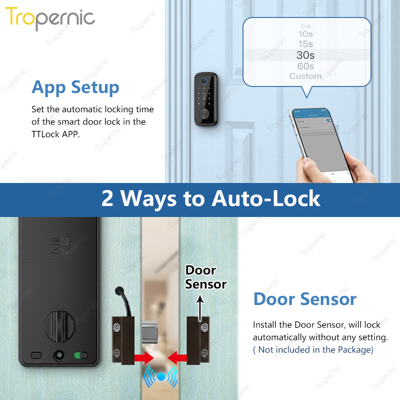 Tuya Zigbee Digital Door Lock, - Smart Home Zigbee Gateway avaliação e preço