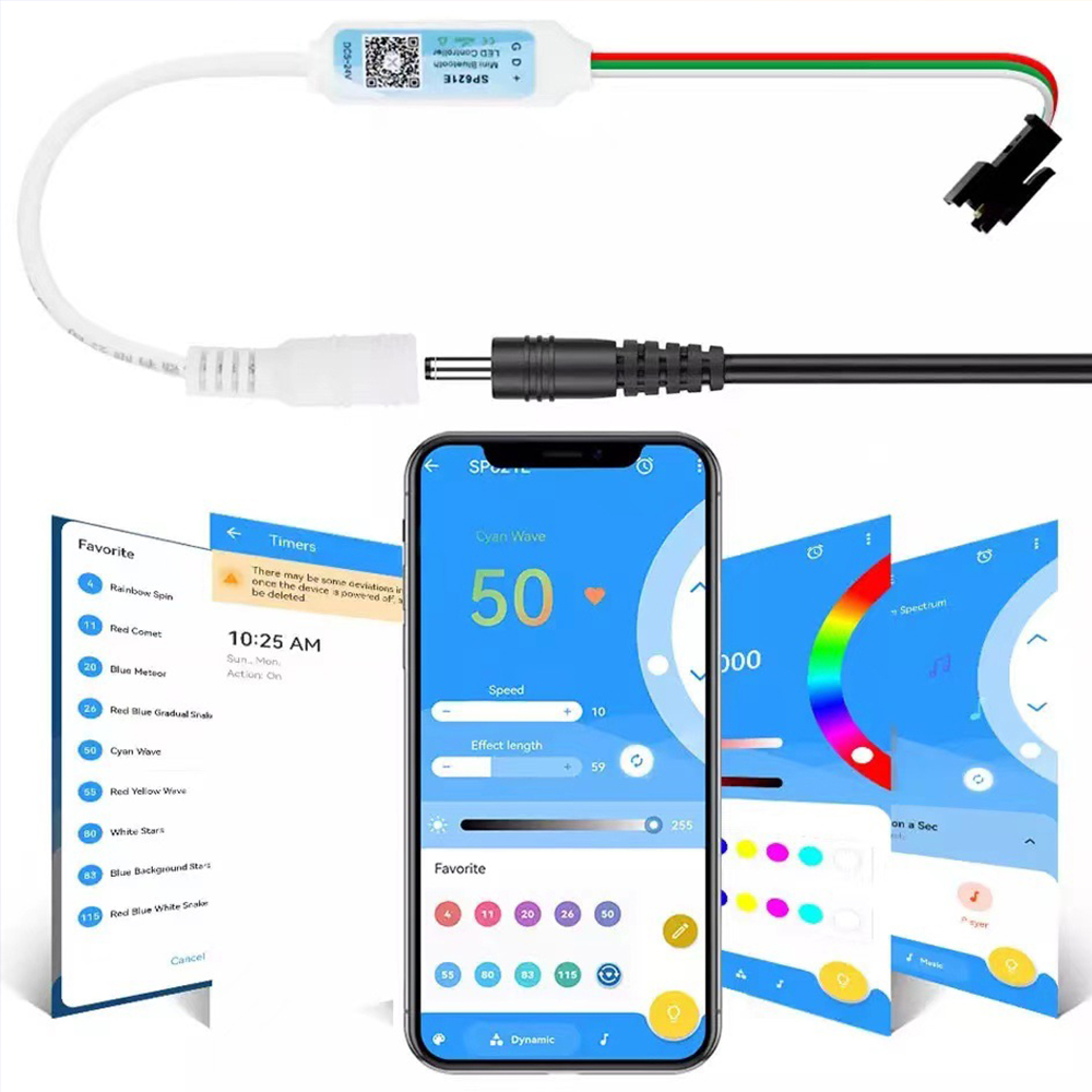 LED Pixels Strip Light Control - Wifi Led Dimmer avaliação e preço